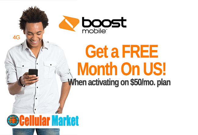 Get a FREE Month On US!  Boost Mobile Kansas City