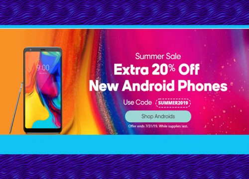 Summer Sale Extra 20% Off  New Android Phones